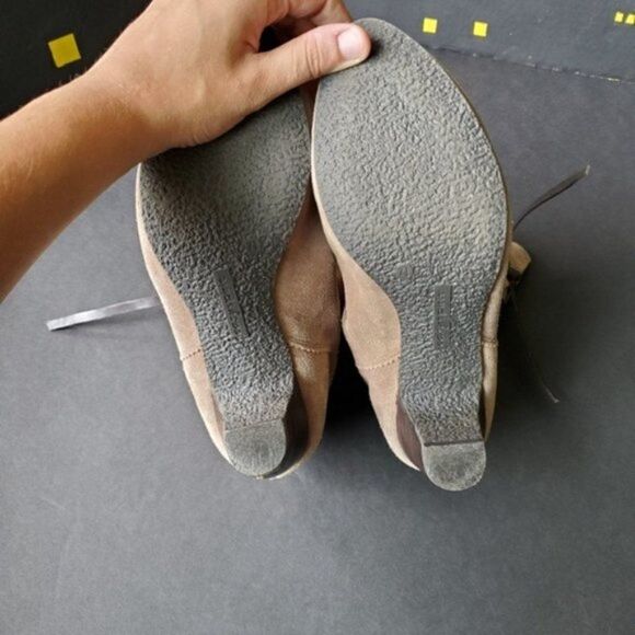 💍Easy Spirit Tan Suede Booties Esingrida - Picture 8 of 8